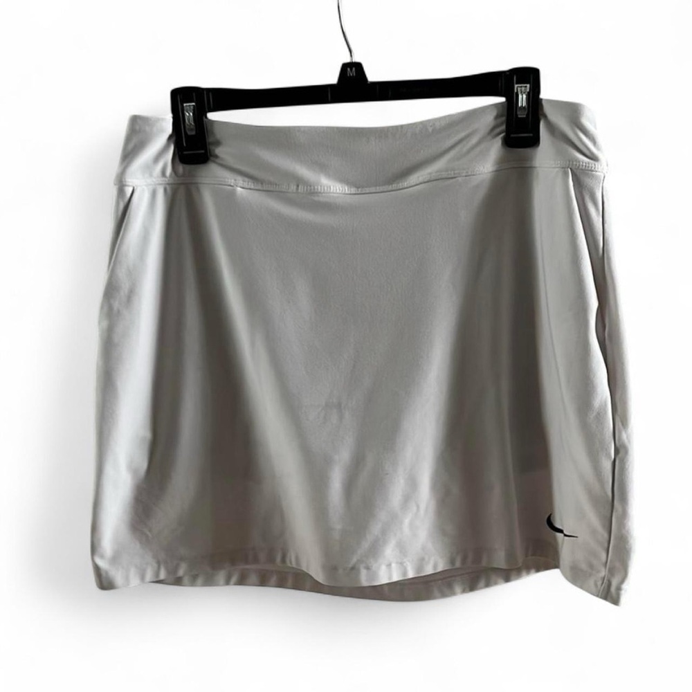 Nike White Midi Skirt